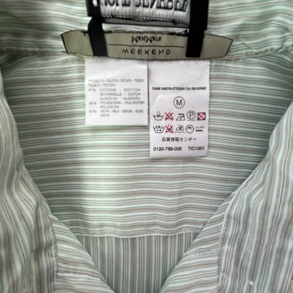 Max Mara country boho chic western blouse - silk made in Italy women's small S - Picture 10 of 11